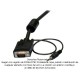 Cable VGA/SVGA (HD15) macho a macho con Audio integrado 1.8 m
